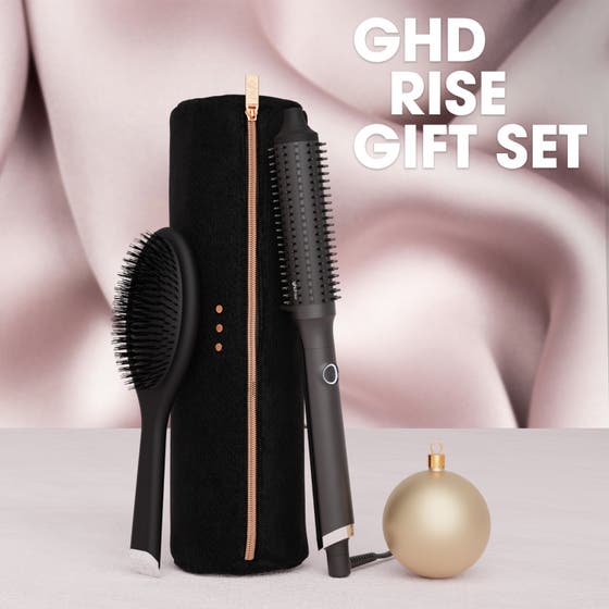 Rise Volumising Hot Brush - Festive Gift Set in Black