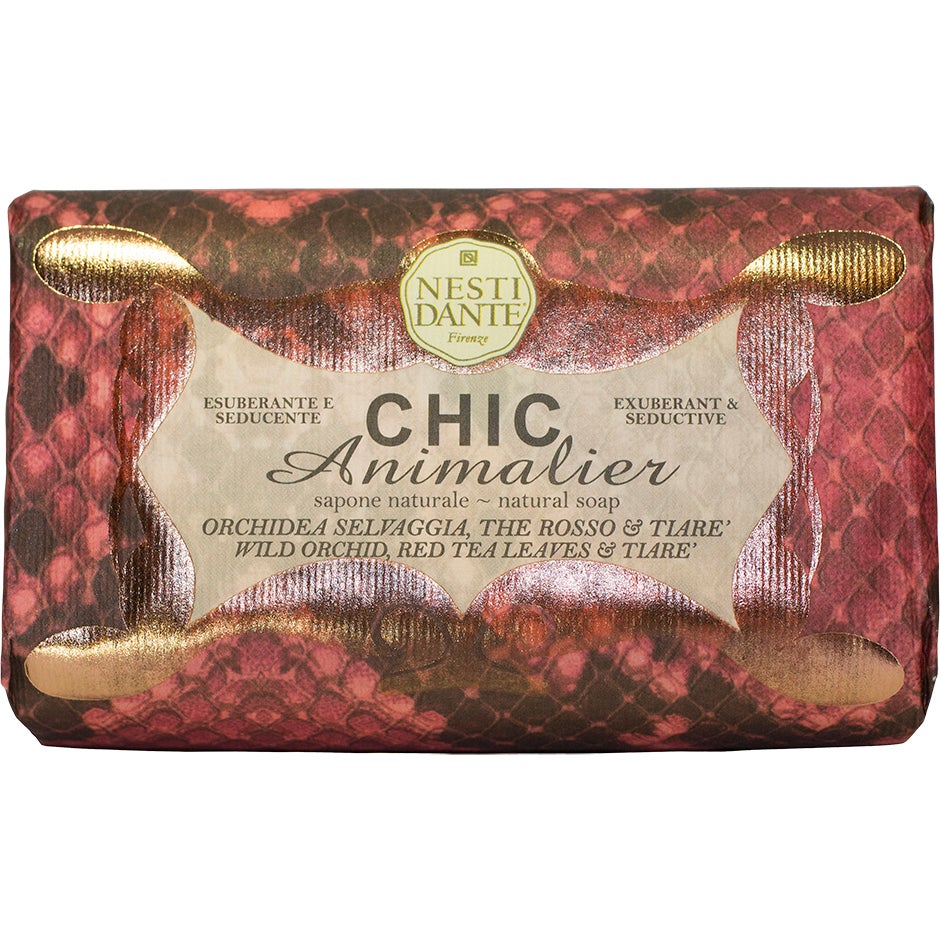 Chic Animalier Red, 250 g Nesti Dante Handtvål