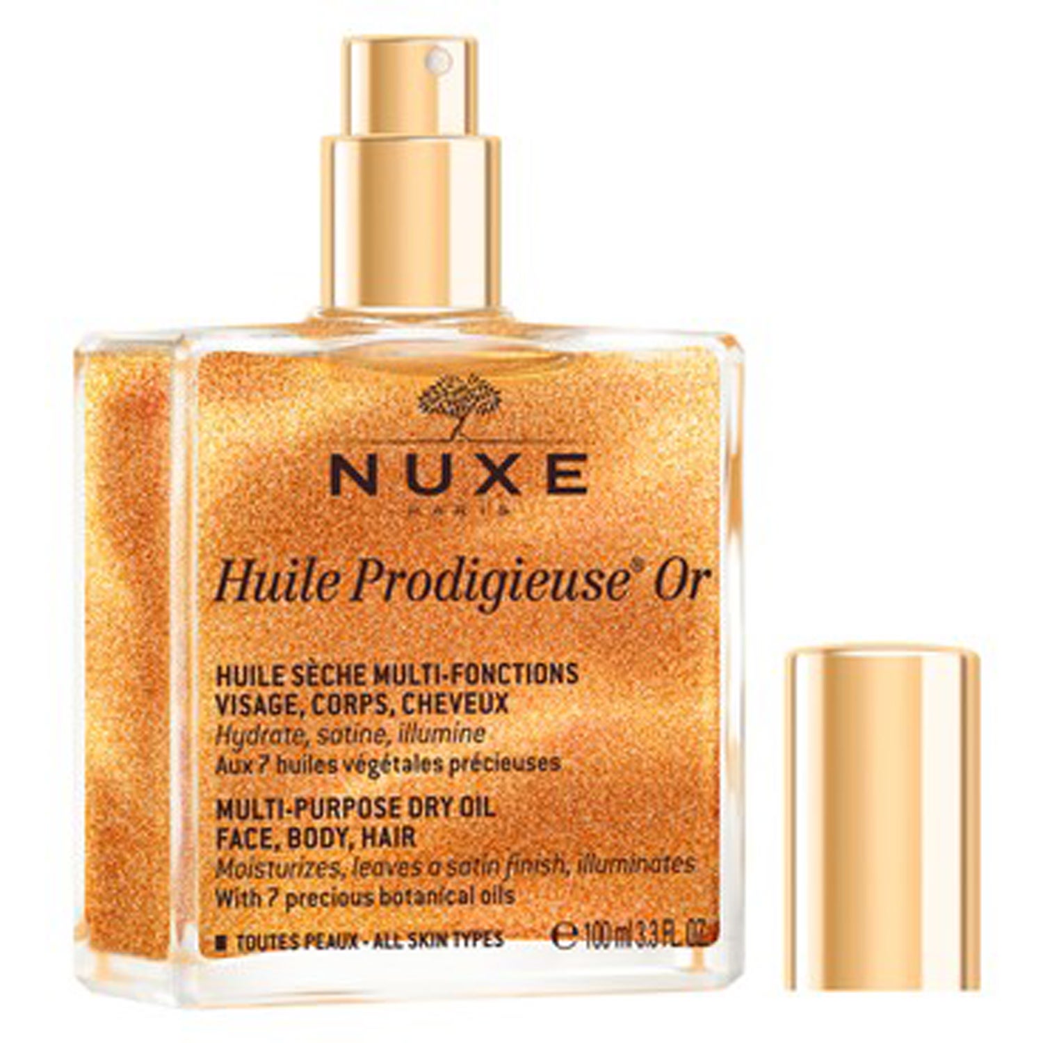Nuxe Huile Prodigieuse Or Multi-Purpose Dry Oil ansiktskräm & serum dam – bild 10