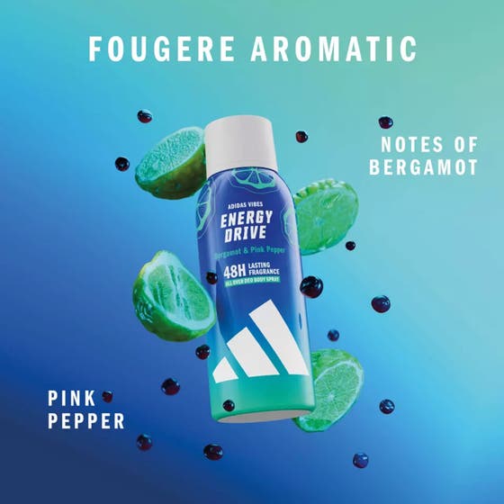 Vibes Energy Drive Deo Spray