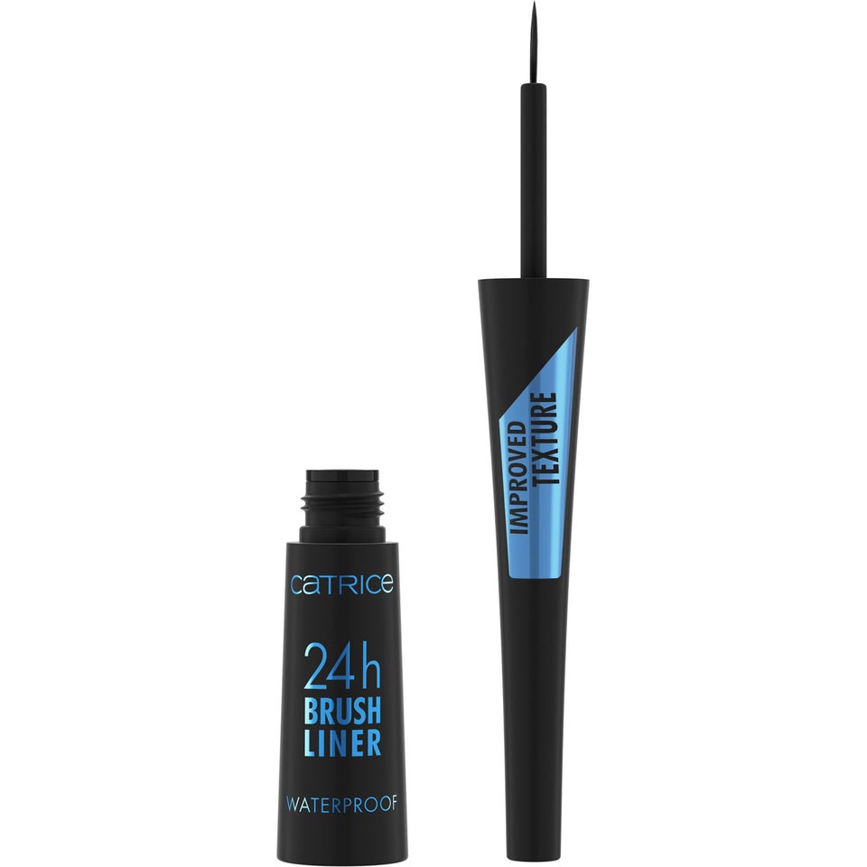 H Brush Liner Waterproof 010 Ultra Black Waterproof