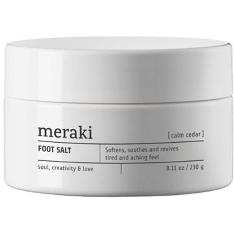 Produktfoto för Meraki Calm Cedar Foot Salt 200 ml