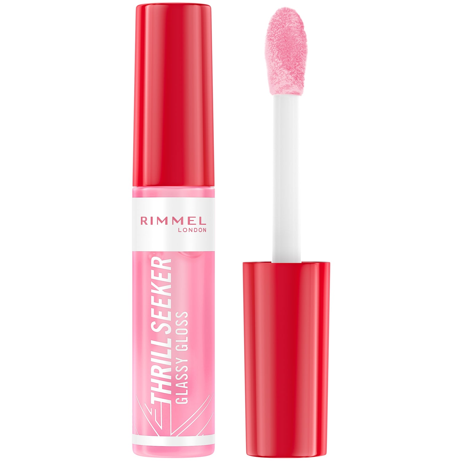 Rimmel Thrill Seeker Lip Gloss 150 Pink Candy läppsmink dam – bild 7