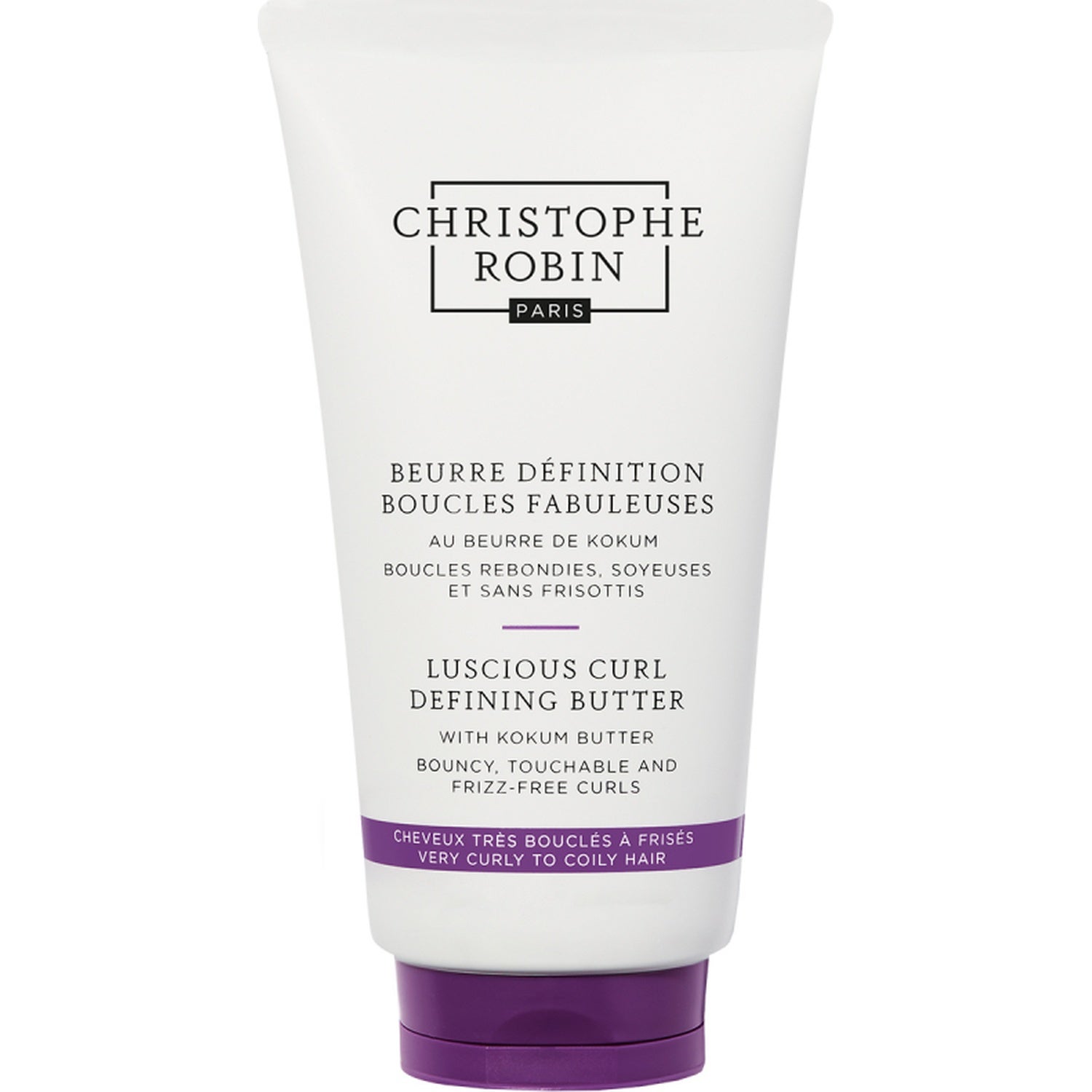 CHRISTOPHE ROBIN Luscious Curl Defining Butter With Kokum Butter schampo & balsam dam
