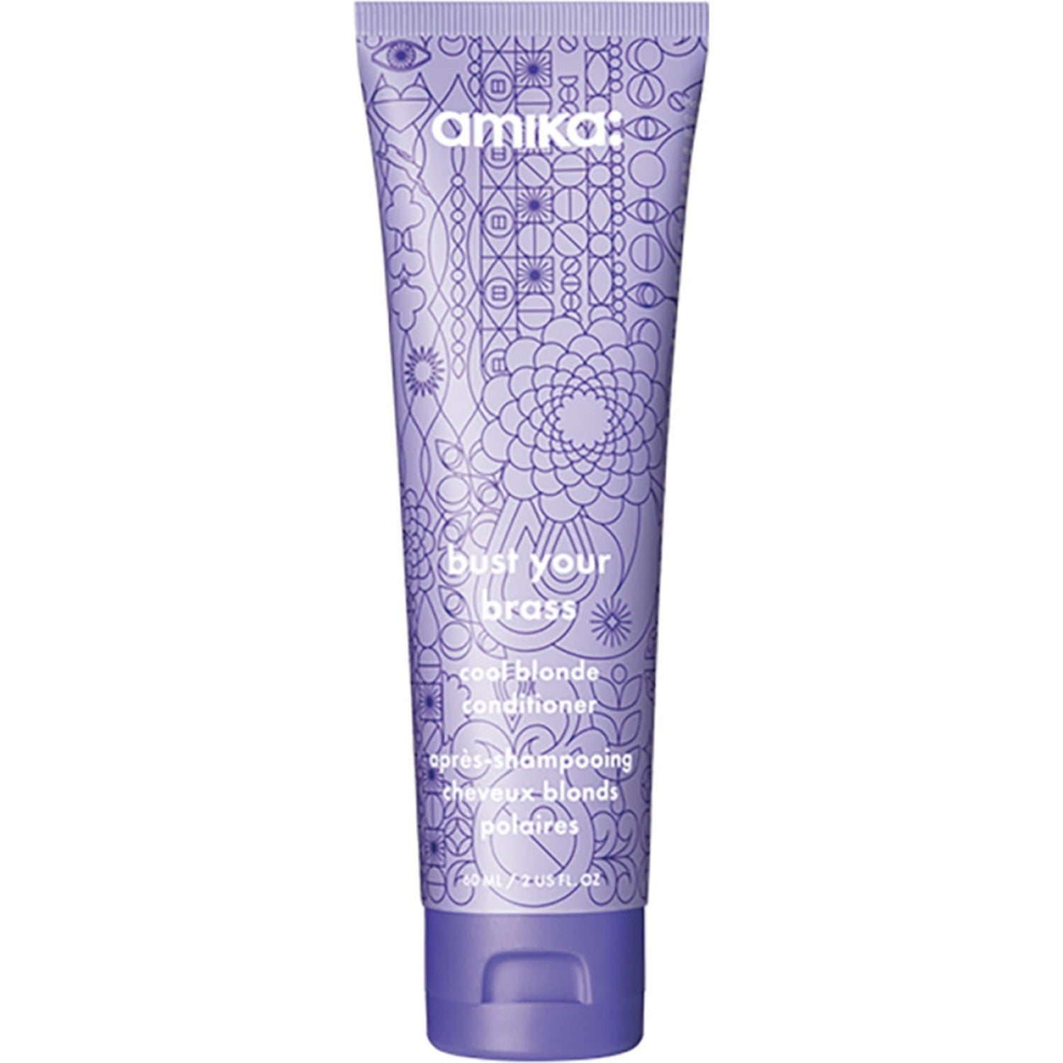 Amika Bust Your Brass Cool Blonde Repair Conditioner 60 ml