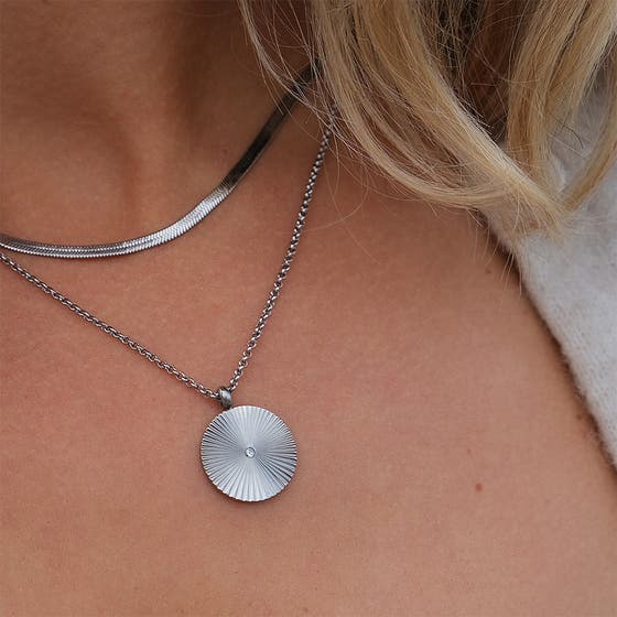 Steel Necklace Snake Steel