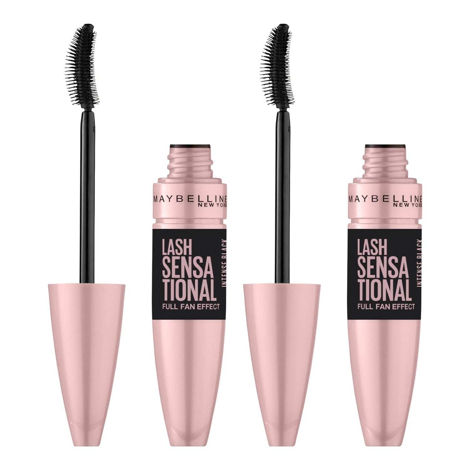 Maybelline Lash Sensational Mascara Full Fan Effect 2-pk Duo Intense Black