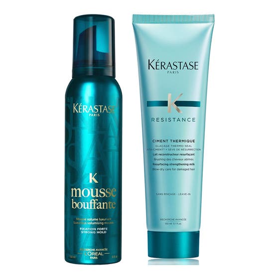 Ciment Thermique Leave-in & Mousse Bouffante