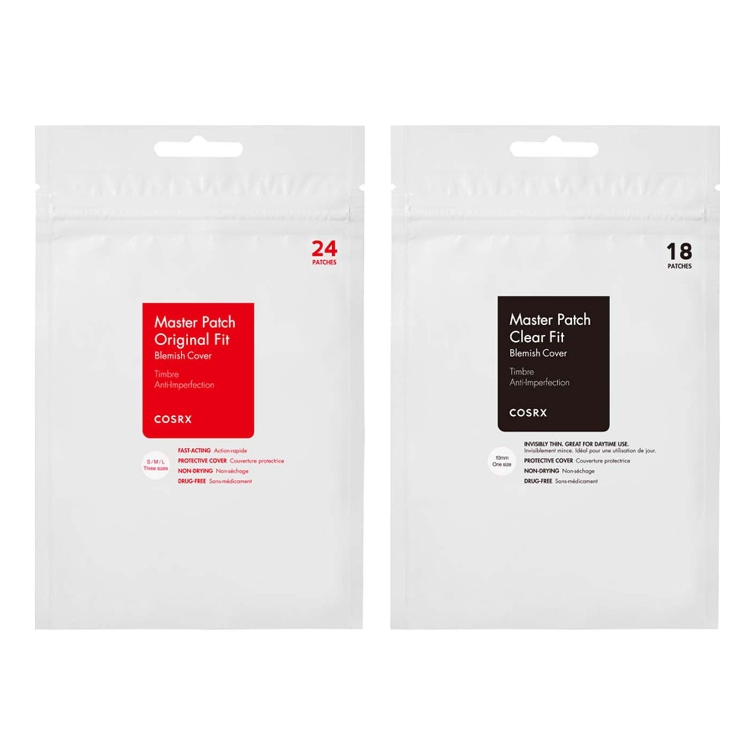 COSRX Master Patch Original Fit & Clear Fit