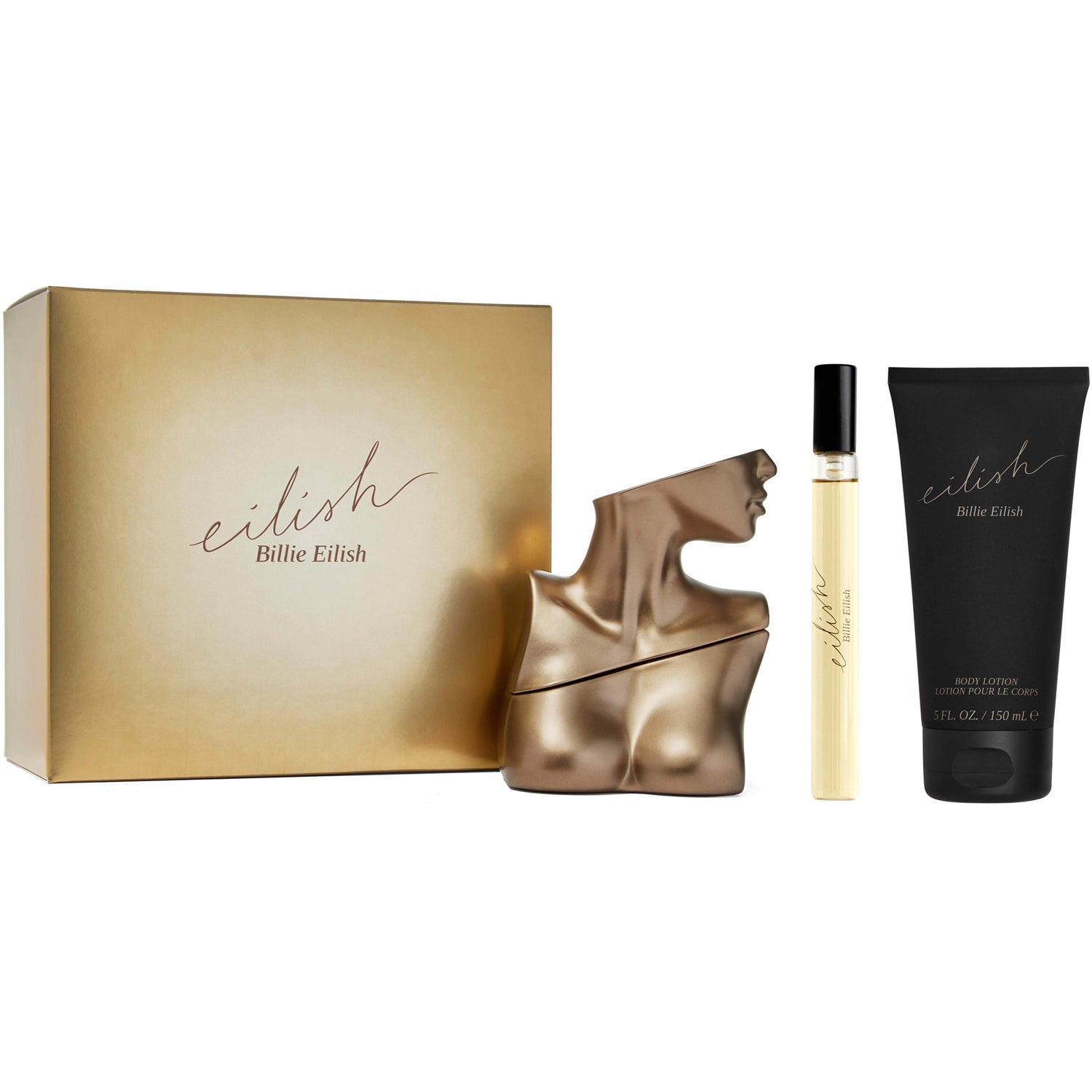 Billie Eilish Billie Eilish Gift Set Eilish EdP 100ml + Travel Spray 10 ml + Body Lotion 150 ml Gift box - 260 ml