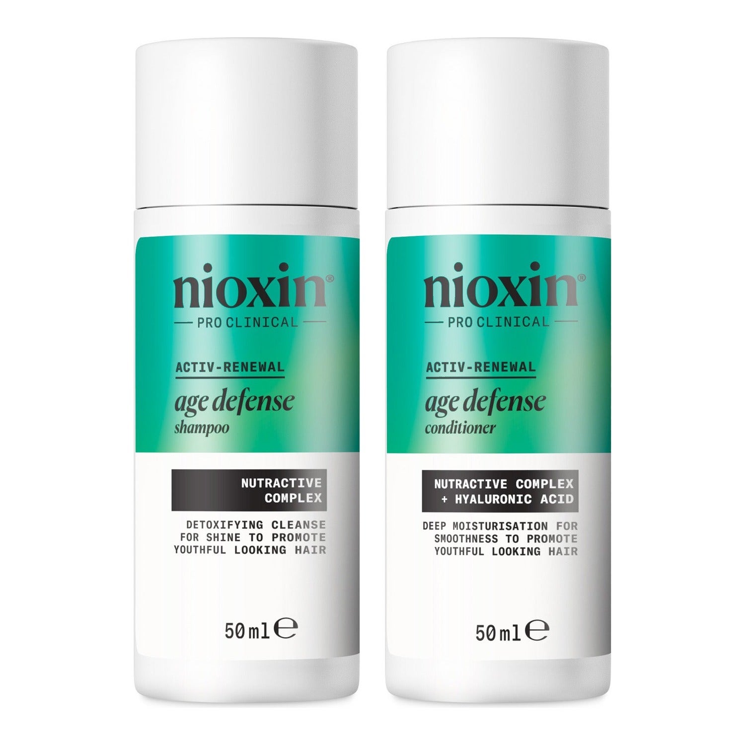 Nioxin Age Defense Travel Duo Shampoo 50 ml + Conditioner 50 ml