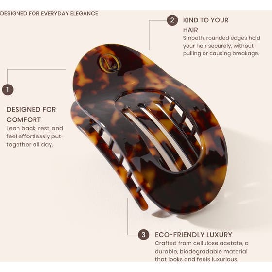 Eco-Friendly Flat Hair Clip