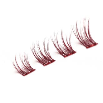 Self-Stick Lash Clusters - Burgundy 0.1