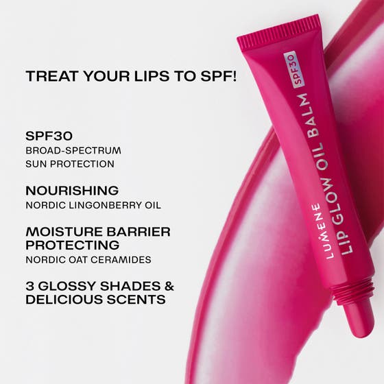 Lip Glow Oil Balm SPF30