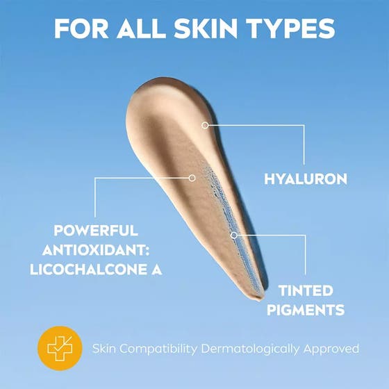 UV Face Ultra Fluid Light Tinted SPF50+