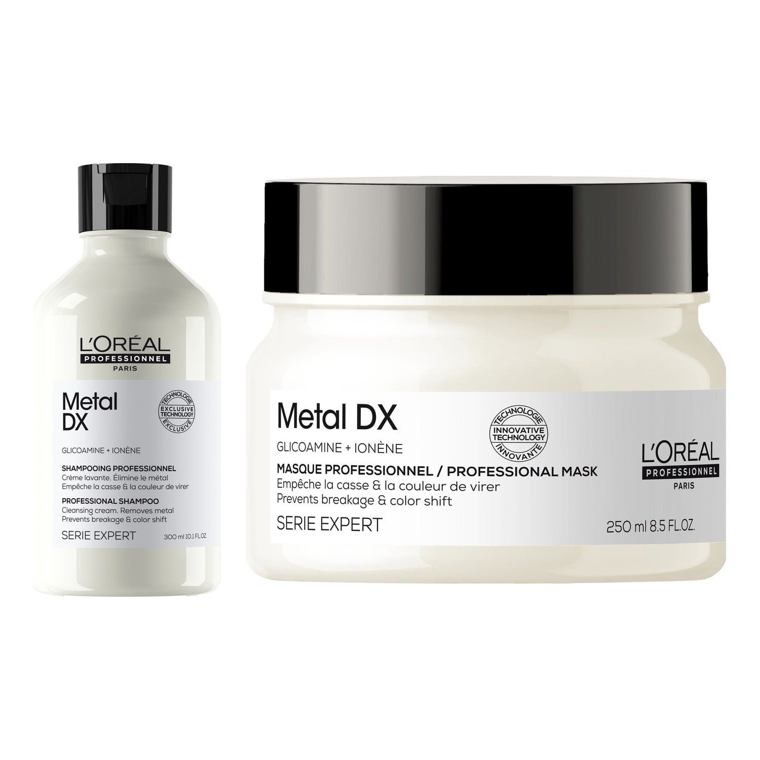 L'Oréal Professionnel Metal DX Duo Shampoo 300ml, Mask 250ml