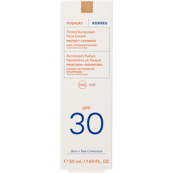 Yoghurt Tinted Sunscreen Face Cream SPF30