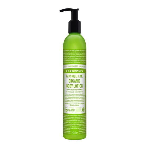 Dr. Bronner's Organic Body Lotion Patchouli Lime