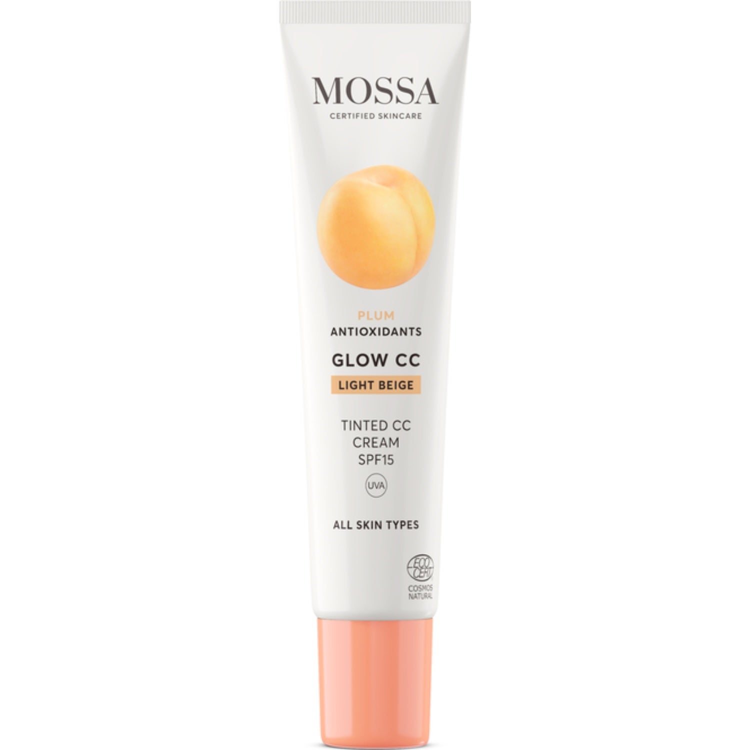 MOSSA GLOW CC Cream Light Beige - 40 ml