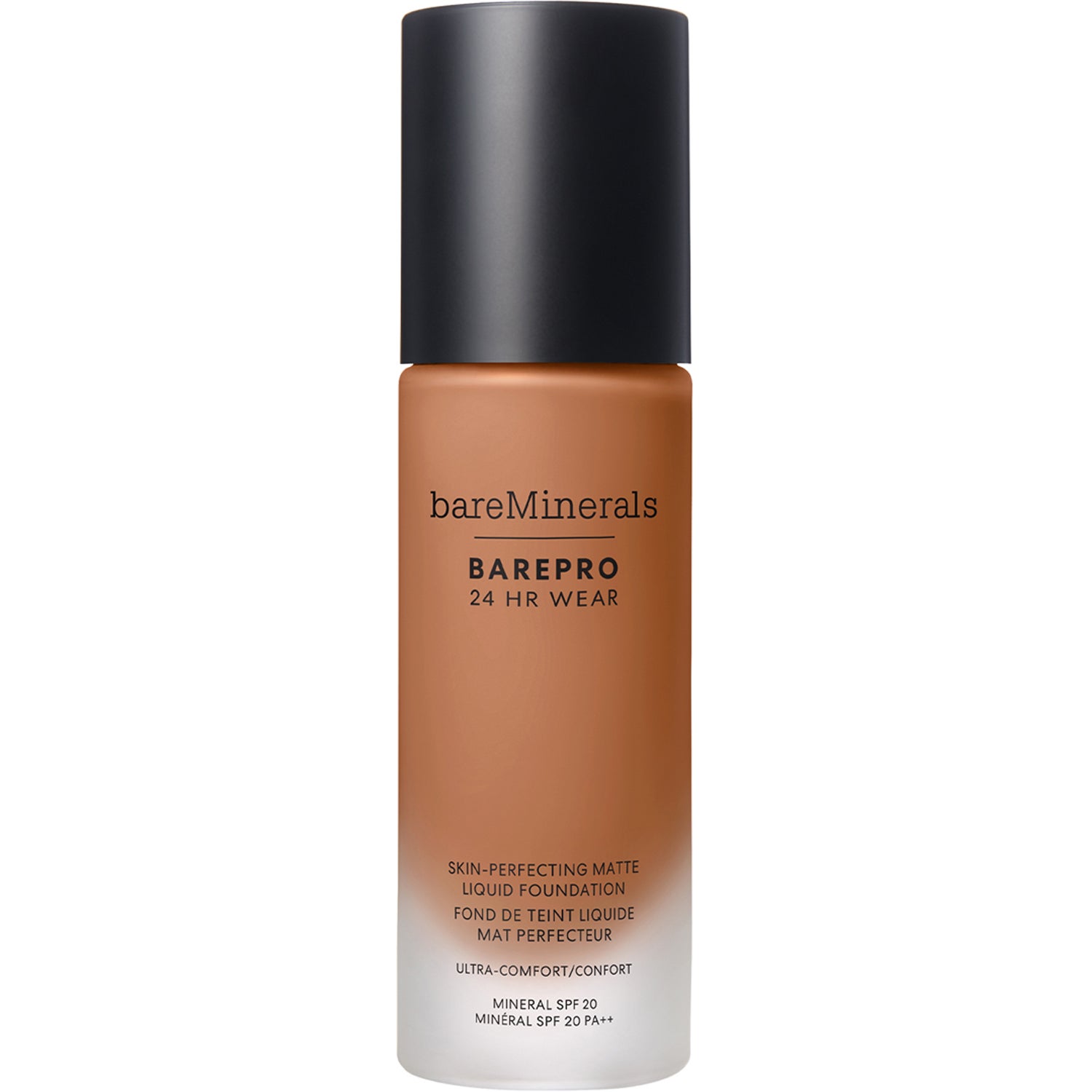 BareMinerals Barepro 24H Matte Liquid Foundation Medium Deep 45 Neutral foundation & concealer dam – bild 7