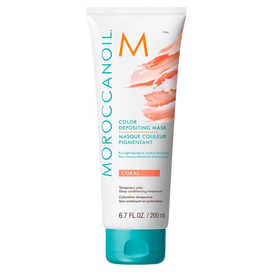 Moroccanoil Color Depositing Mask Coral Color Creme - 200 ml