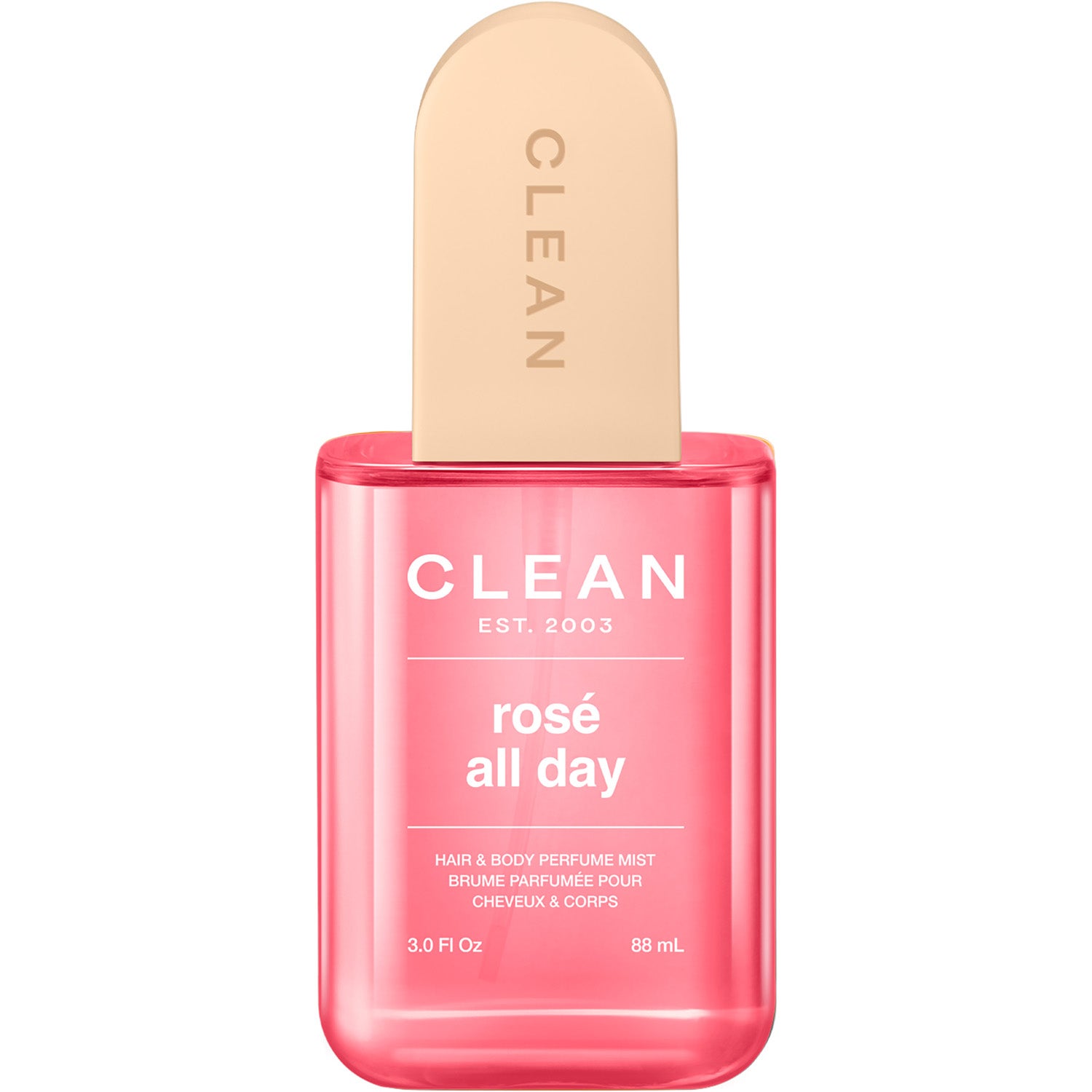 Clean Rosé All Day Hair & Body Perfume Mist kroppsspray & deo dam – bild 7