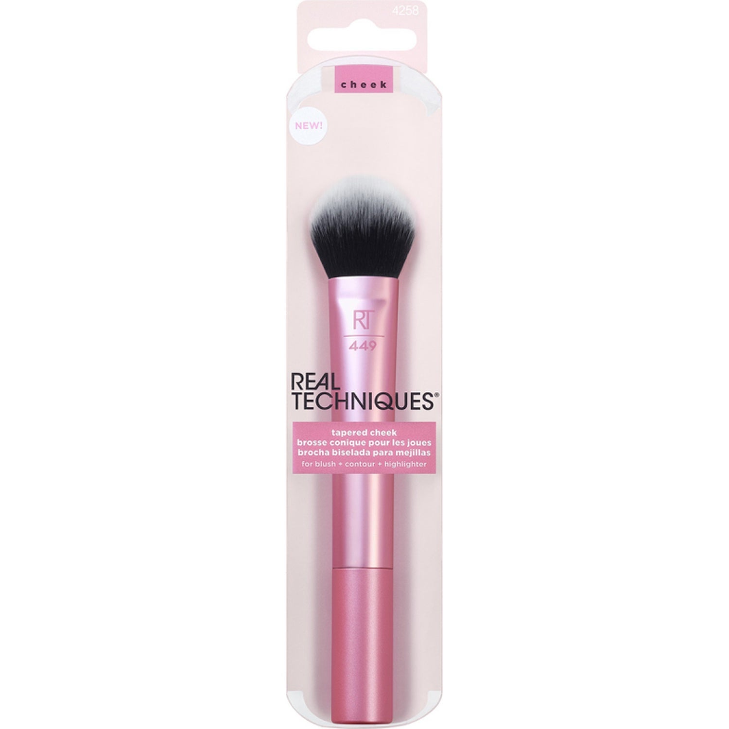 Real Techniques Avsmalnande kindborste sminkverktyg dam – bild 8