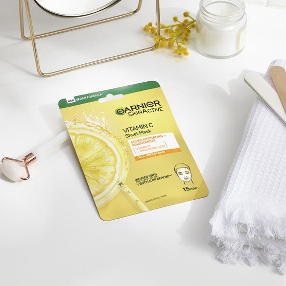 SkinActive Vitamin C Sheet Mask