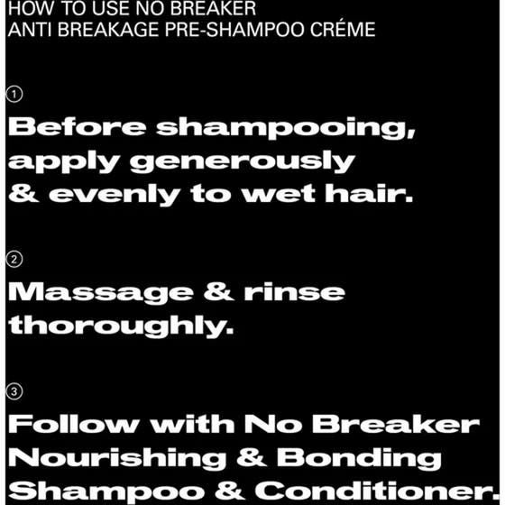 No.Breaker Bonding Pre-shampoo Creme