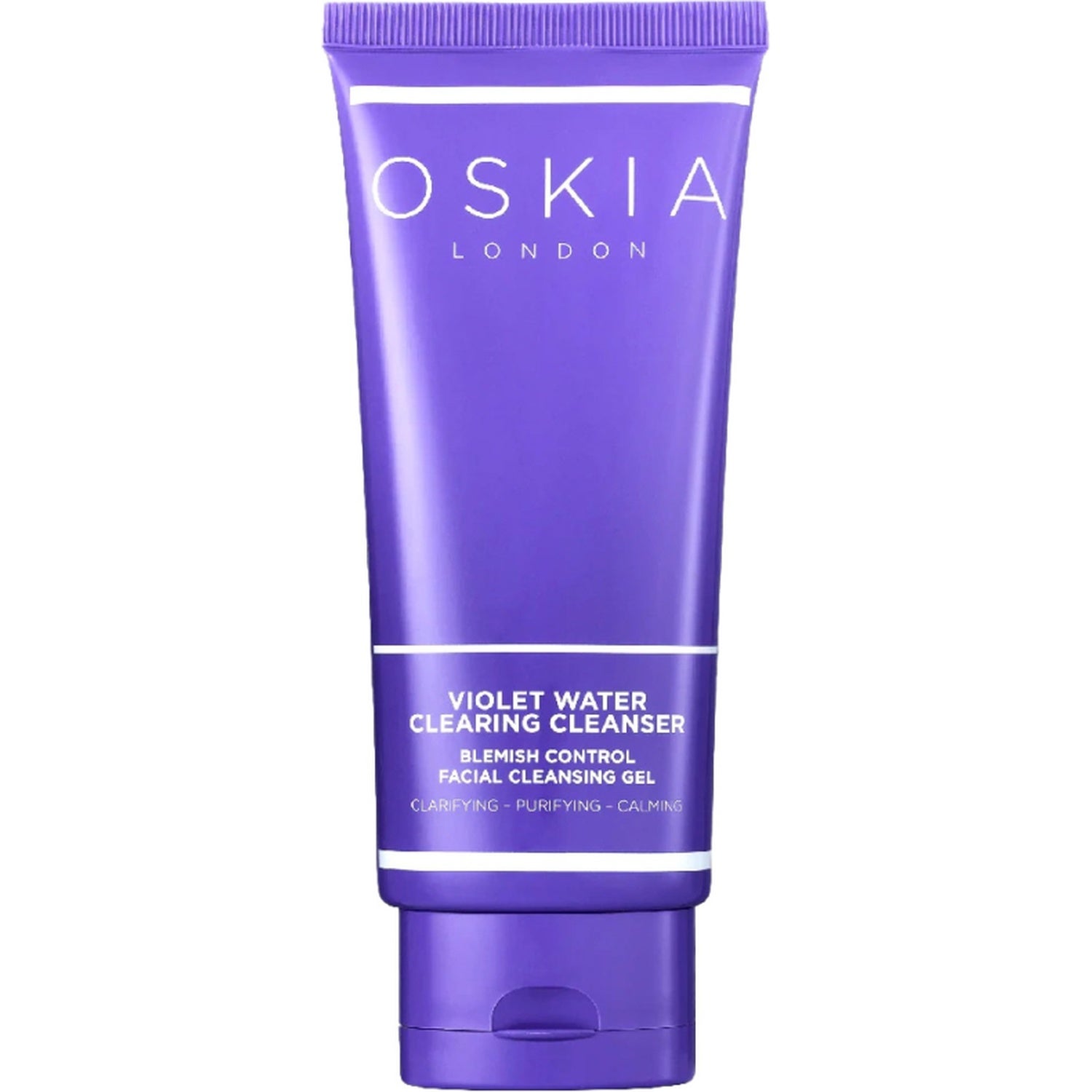 Oskia Violet Water Clearing Cleanser Blemish Facial Clensing Gel dam