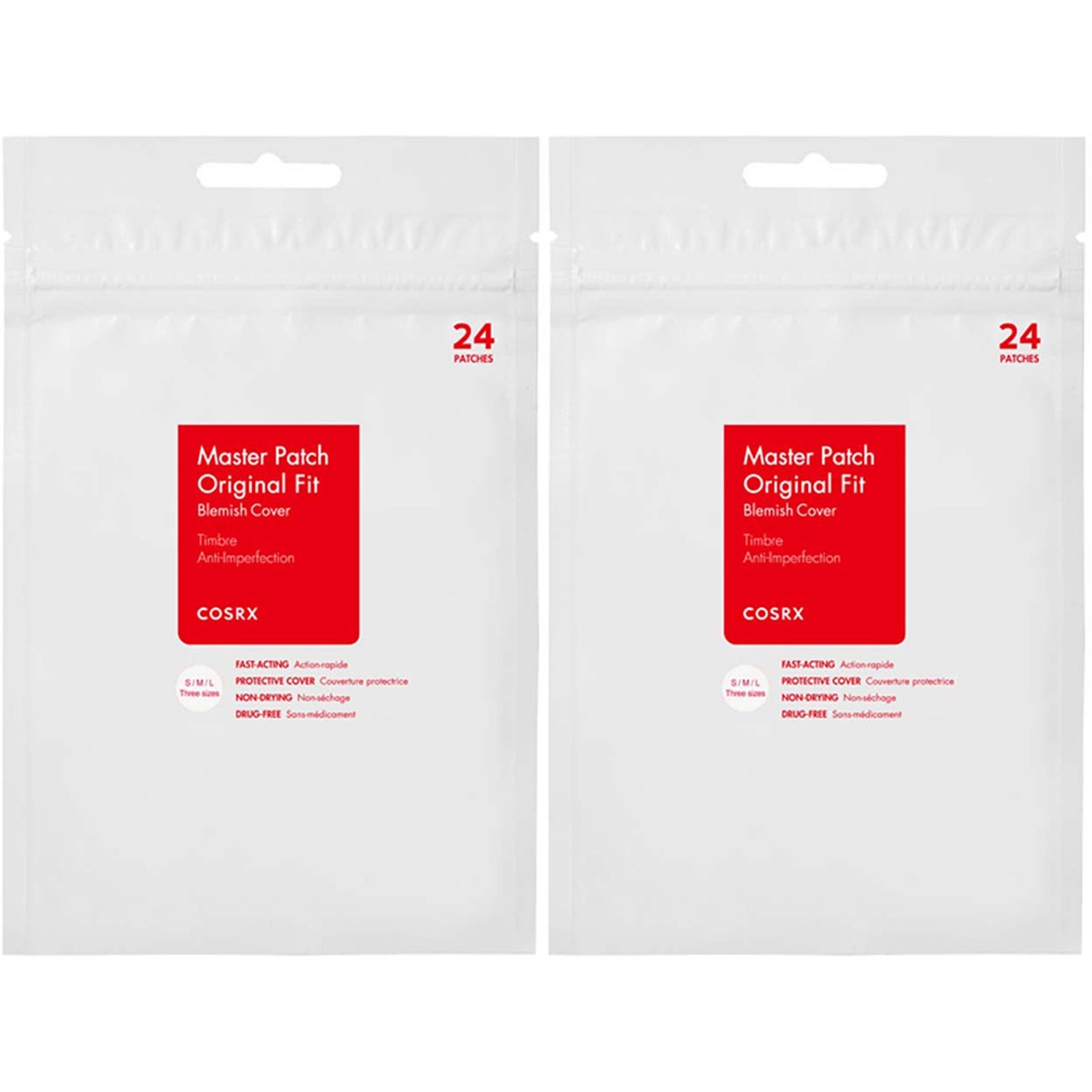 COSRX Duo Master Patch Original Fit Transparent billede