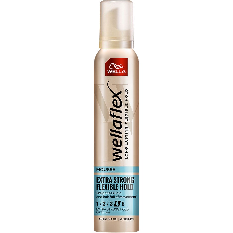 Produktfoto för Wella Wellaflex Flexible Extra Strong Hold Mousee 200 ml