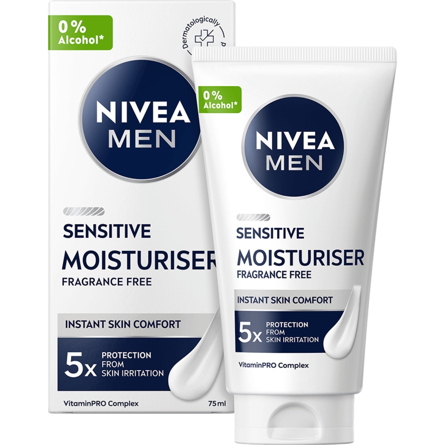 NIVEA Sensitive Moisturiser 75 ml billede