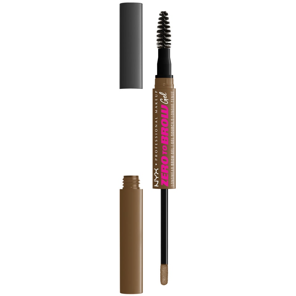 Zero To Brow Longwear Brow Gel Black 08 2 g
