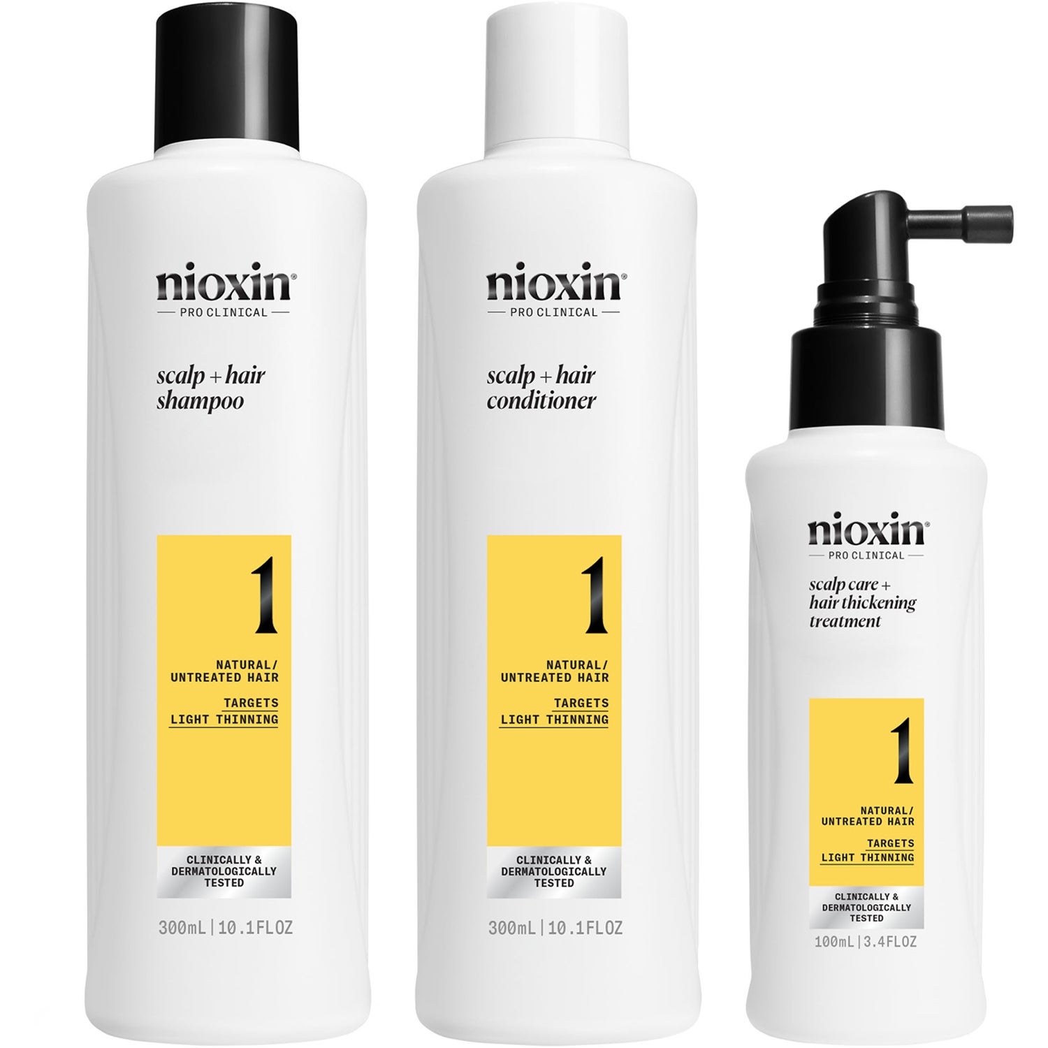 Nioxin System 1 Loyalty Kit schampo & balsam dam
