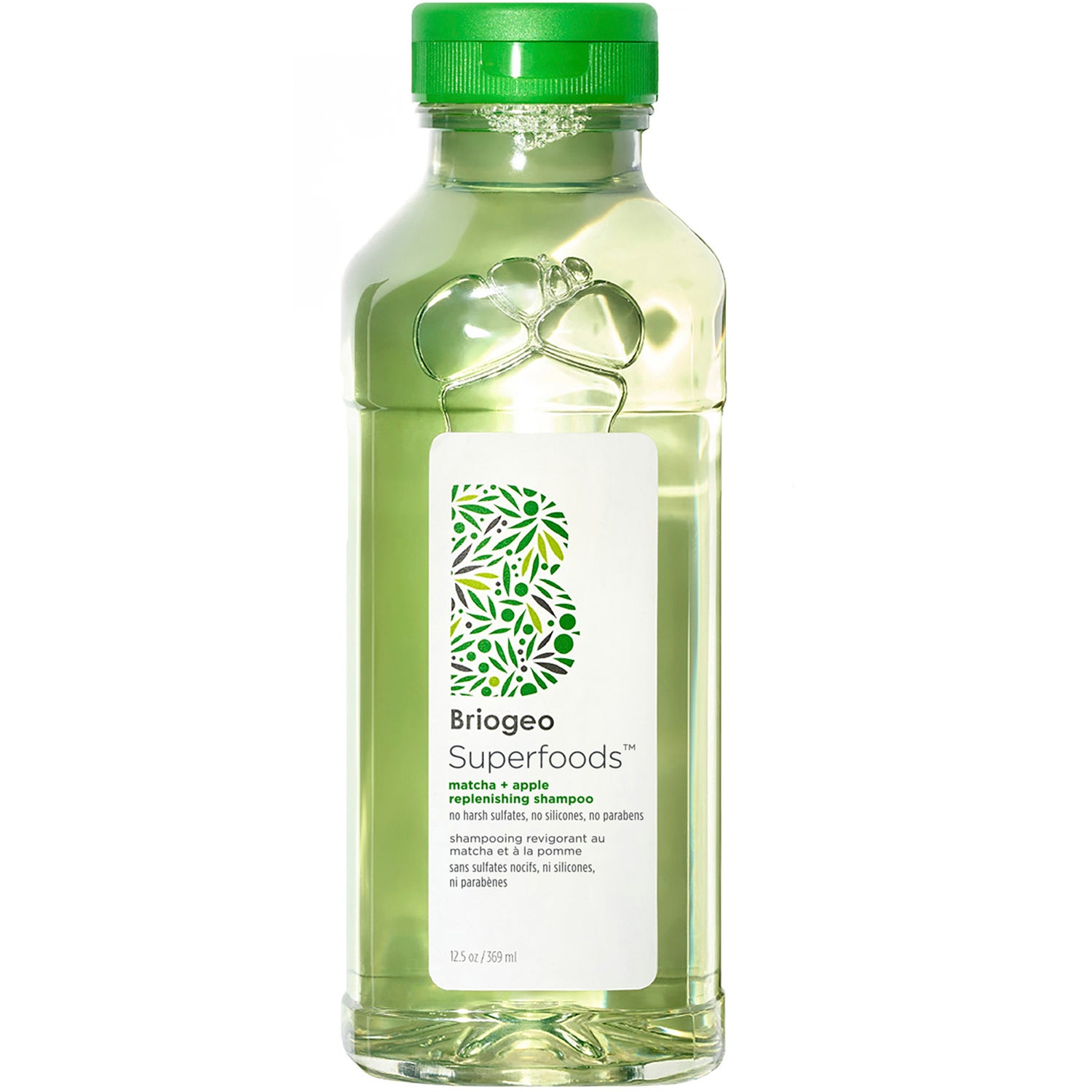 Produktfoto för Briogeo Be Gentle, Be Kind Matcha + Apple Replenishing Shampoo - 369 ml
