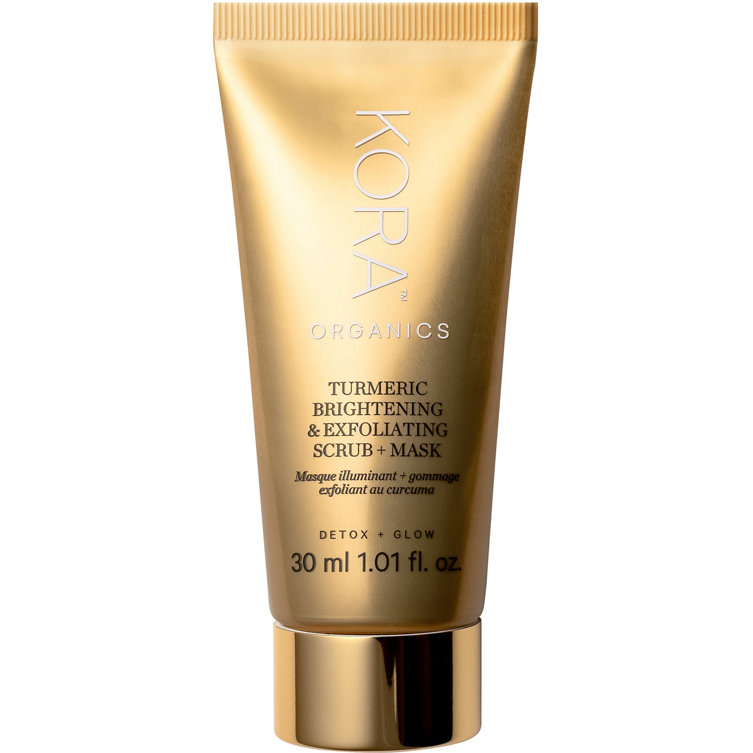 KORA Organics Turmeric Brightening & Exfoliating Mask, 2-In-1 ansiktsmasker dam – bild 7