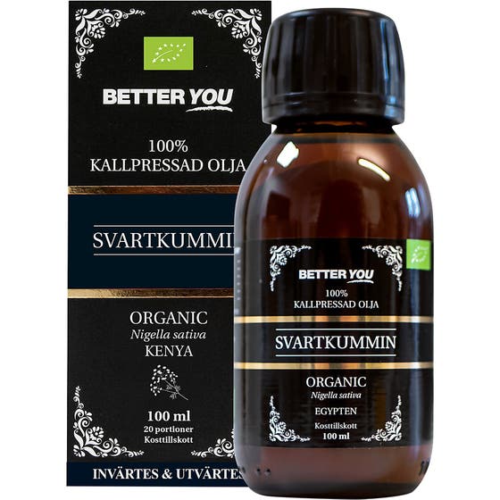 Svartkumminolja EKO Kallpressad