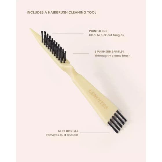 Wild Boar Hair Brush With Cleaning Tool Limited Edition