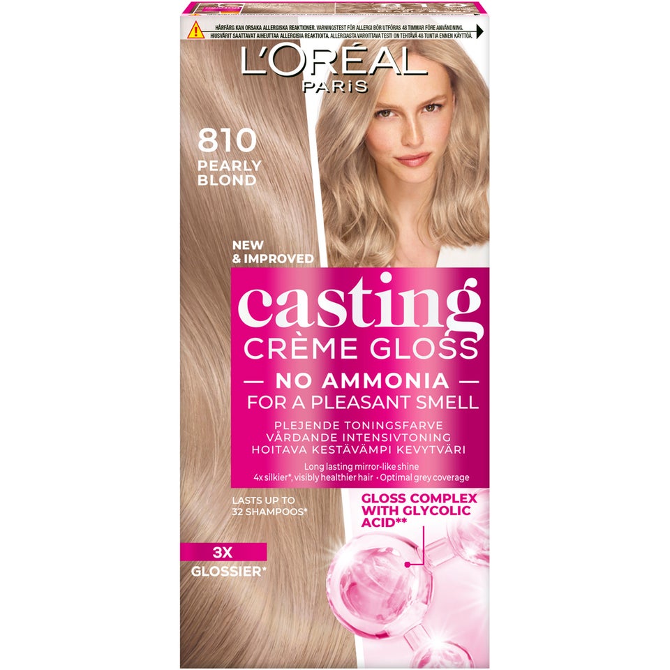 Casting Crème Gloss 100 Black Licorne 1 pcs