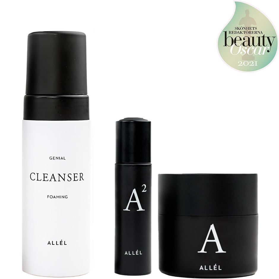 Allél A-serie Simple Routine Cleanser, Serum & Face