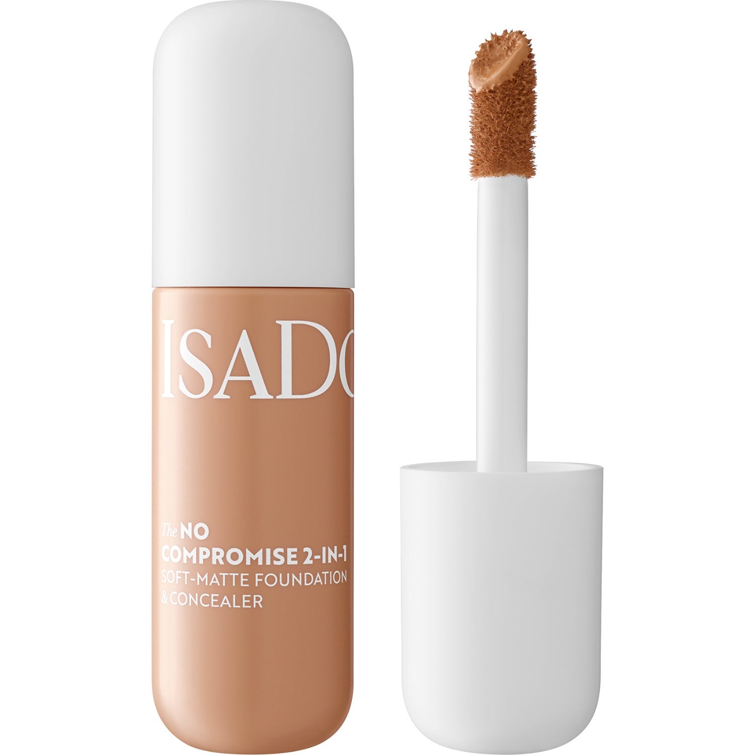 IsaDora The No Compromise 2-in-1 Soft-Matte Foundation & Concealer 45N Neutral dam