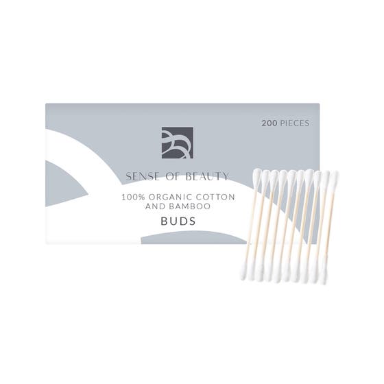 100% Organic Cotton And Bamboo Buds