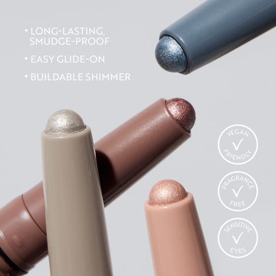The Gleam Eyeshadow Stick Longwear & Water-Resistant