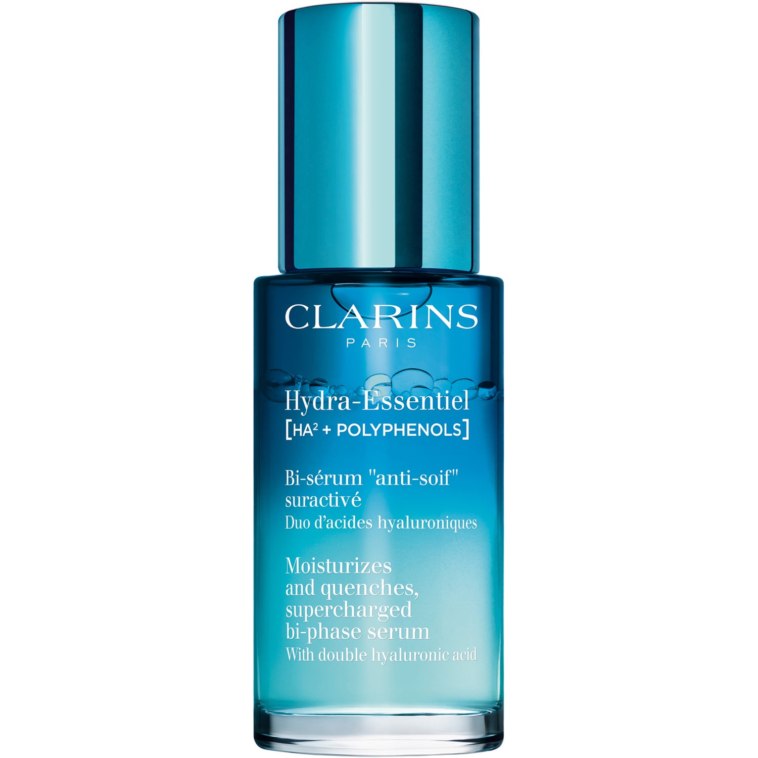Clarins Hydra-Essentiel Moisturizes And Quenches Supercharged Bi-Phase Serum - 30 ml