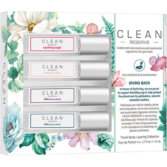Clean Gift Set Reserve Spring Layering Collection Edp 4x5 ml