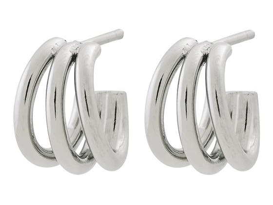 Echo Earrings Small Steel