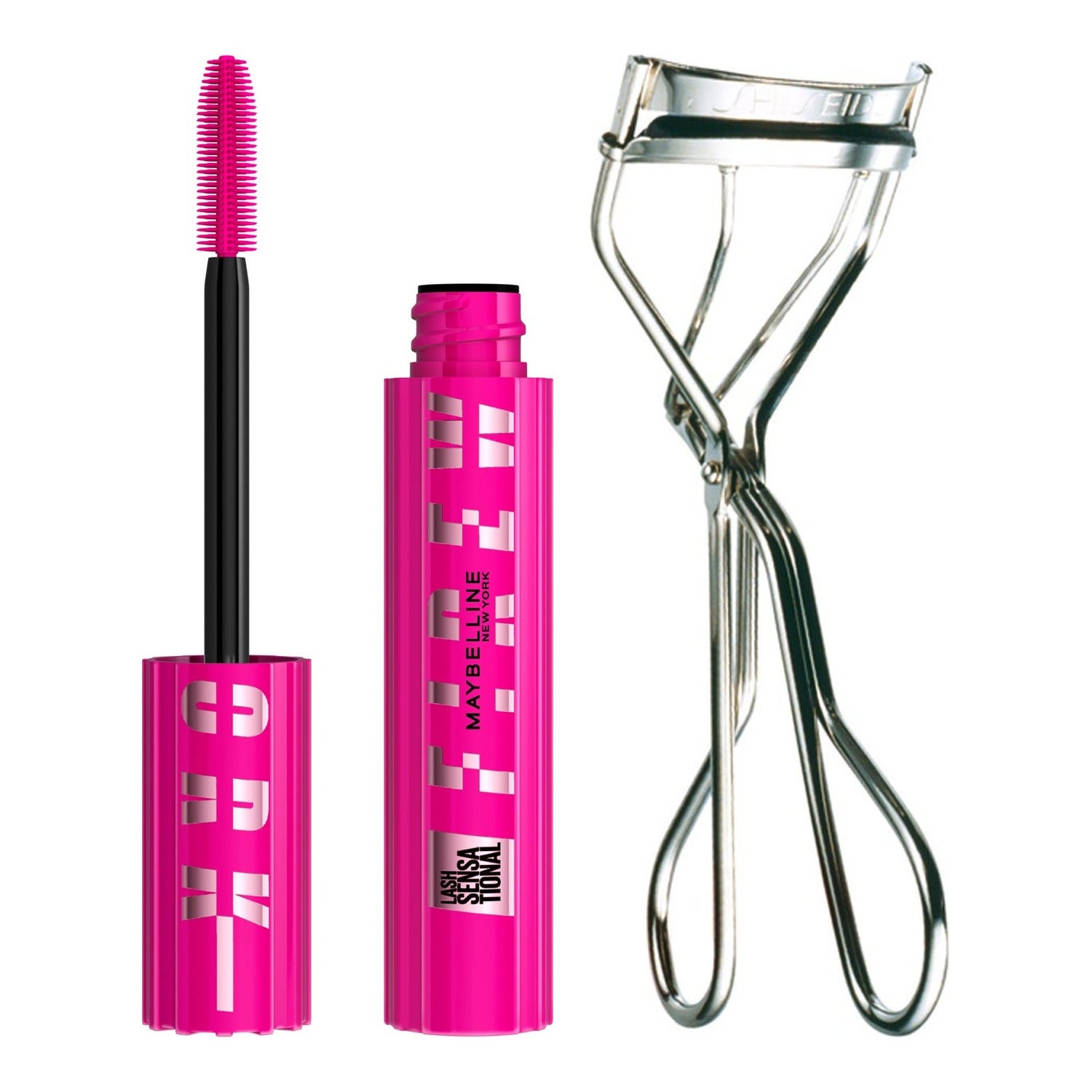 Maybelline The Key To The Perfect Lashes Mascara & Eyelash Curler