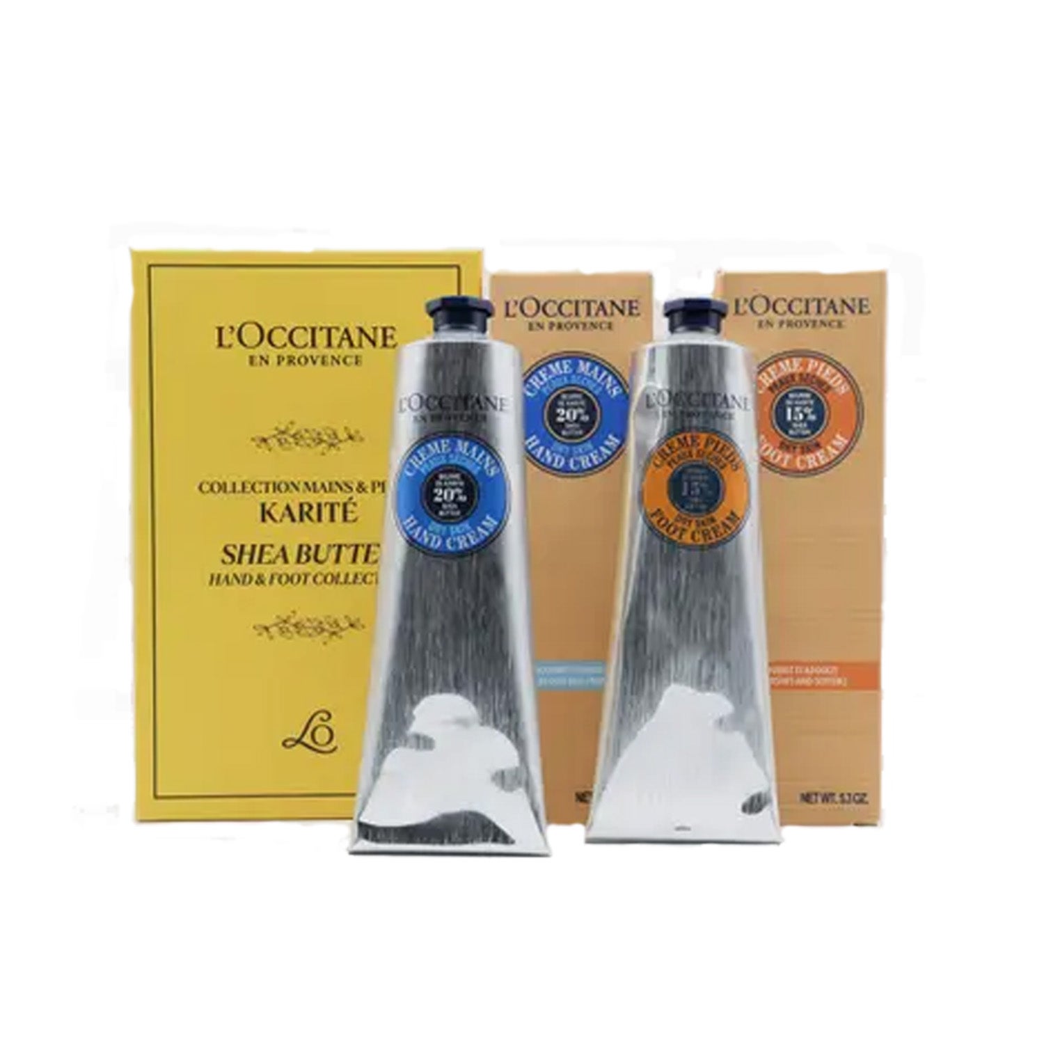 L’Occitane en Provence Shea Duo Hand & Foot Cream Kit (2 x 157 ml)