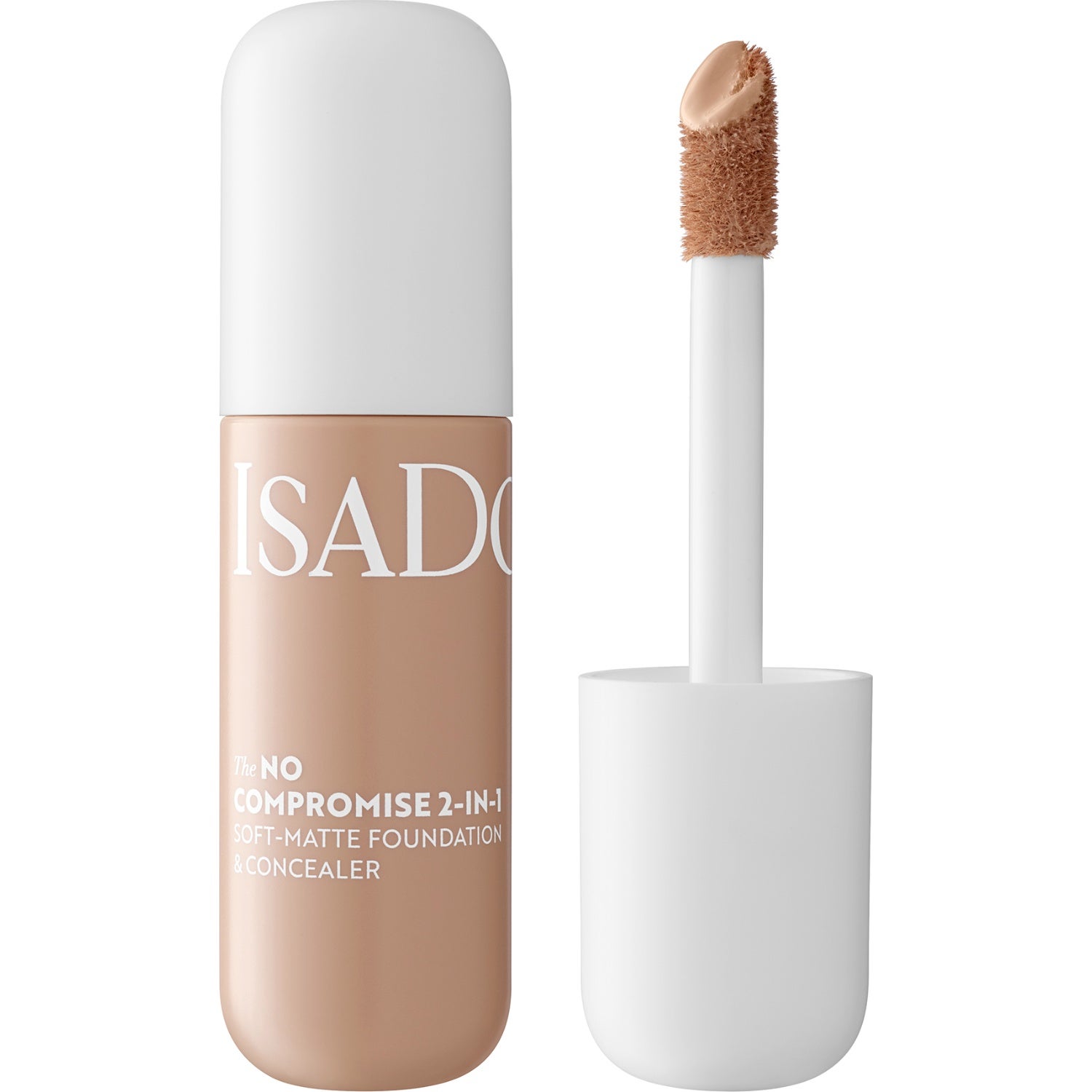 IsaDora The No Compromise 2-in-1 Soft-Matte Foundation & Concealer 20N Neutral dam